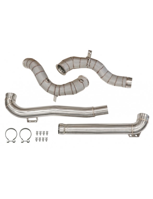 Downpipe Mercedes Benz AMG GT GTS S / C / R 2012+ Heat Shield