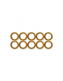 Copper washers - 11mm, 7/16 "10 pcs