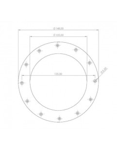 TurboWorks fuel tank filler seal.