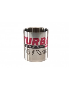 Metal Mug 300ml Silver Turboworks