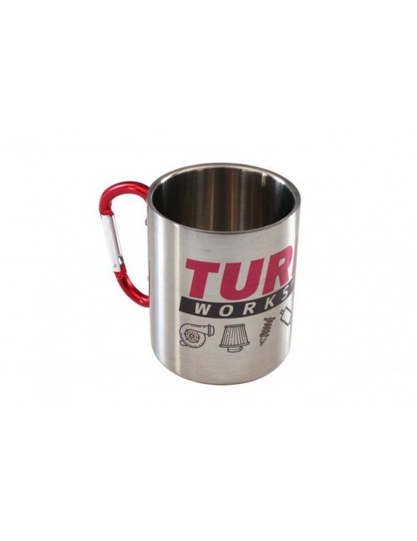 Kubek metalowy 300ml Srebrny TurboWorks