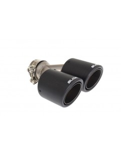 Double tip Muffler 101mm 76mm slide input