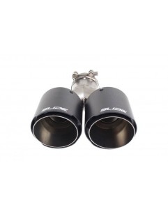 Double tip Muffler 101mm 76mm slide input