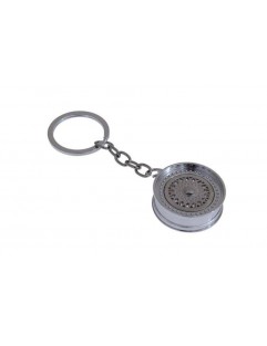 Key ring BBS silver