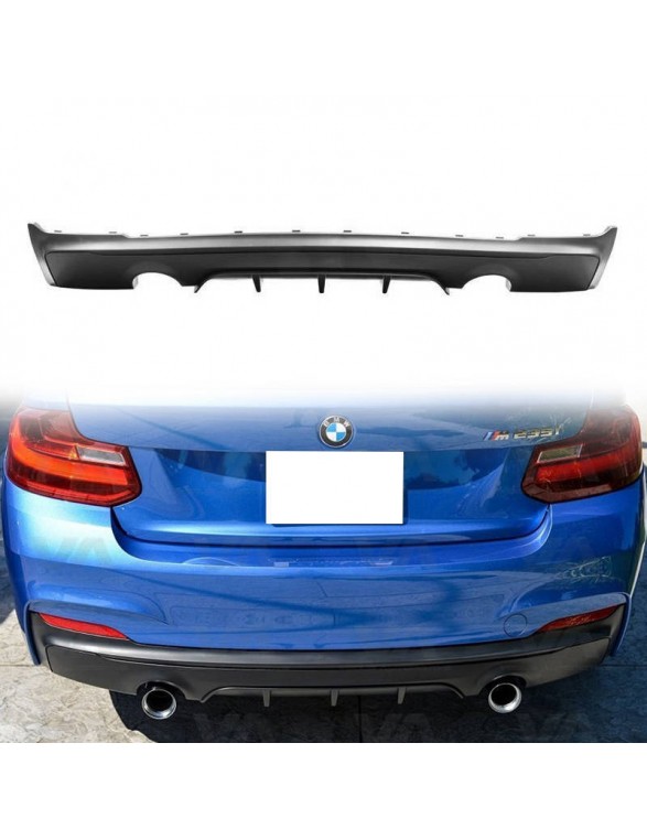 BMW F22 F23 M Performance Diffuser (2 enkelte tip)