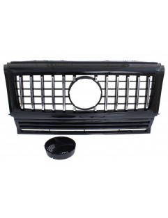 Grill Mercedes Benz W463 G63 Look Shiny Black 90-18