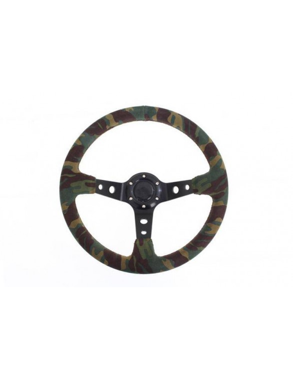 350mm Camouflage steering wheel