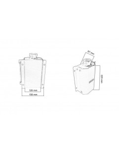 Olietank 2L TurboWorks Sort