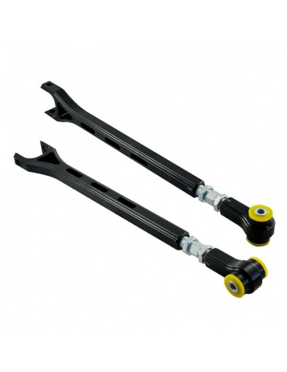 Adjustable aluminum transverse shaft bottom (back) BMW E36 E46 polyurethane 90sha Camber Arms