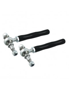 Turning adapters BMW E36 25% + adjustable steering rods