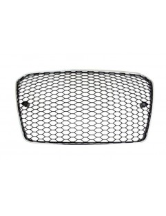 Forkofanger + Krom Sort Grill Audi A5 8T 13-16 RS5 Style