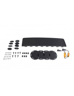 Zderzak przedni + Grill Czarny Audi A5 8T 13-16 RS5 Style