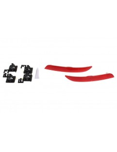 Rear Bumper BMW F10 LCI 11-15 M5 LOOK (2 double tips)