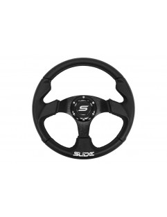 Steering wheel SLIDE 320mm Offset: 20mm BLACK leather