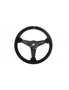 Steering wheel SLIDE 350mm Offset: 20mm Suede Gray