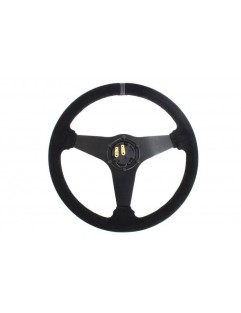 Steering wheel SLIDE 350mm Offset: 20mm Suede Gray