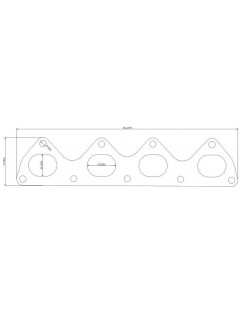 HONDA H22 Prelude Exhaust Manifold