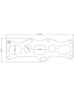 Mazda MX-6 Ford Exhaust Manifold