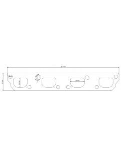 Mini Cooper R50 R52 exhaust manifold