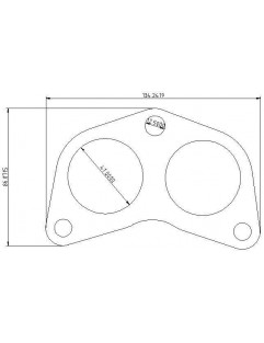 SUBARU EJ 93-UP exhaust manifold