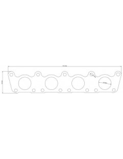 VW 1.8T 20V exhaust collector flange