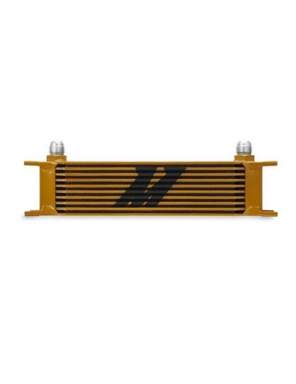 Oil cooler Mishimoto Universal 10-row 280x70x50 Gold