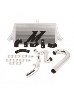 Intercooler Mishimoto Mitsubishi Lancer Evolution 7/8/9 2001-2007 sort + Rørsæt