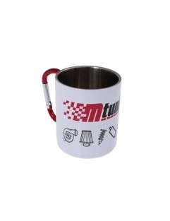 Metal mug 300ml white MTUNING