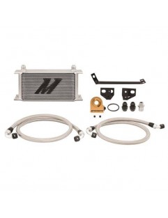 MISHIMOTO oliekøler kit Ford Mustang EcoBoost Thermostatic 2015-2017 sølv