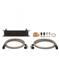 Kit Oil Cooler Mishimoto Universal Thermostatic 10-Row Black