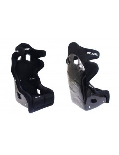 Sports seat SLIDE RS7 FIA Suede Black