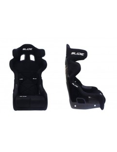 Sports seat SLIDE RS7 FIA Suede Black