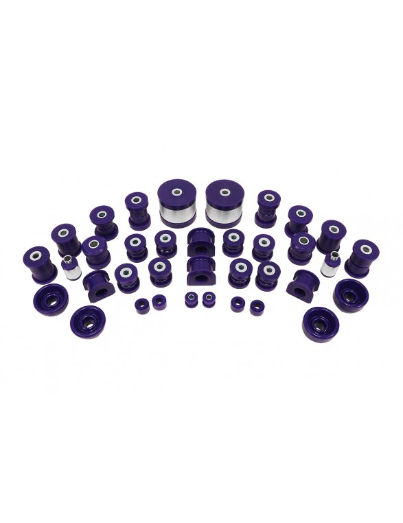 TurboWorks suspension bushing set - HONDA PRELUDE IV - 34 pcs.