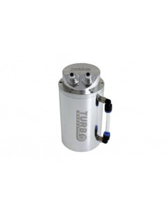 Oil catch tank 0.7L 15mm TurboWorks Silver