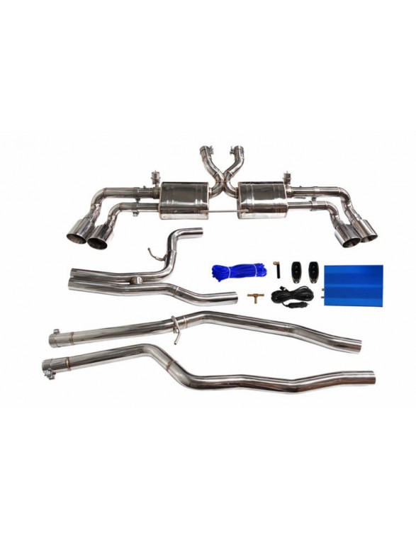 Active exhaust system CatBack Porsche Cayenne 958.2 3.0T / 3.6T 15-17