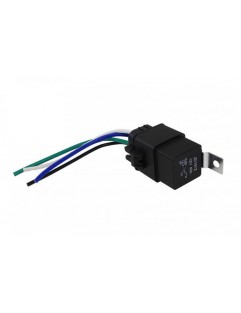 Mini 40A waterproof relay with socket