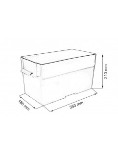 Battery box 350x200x180