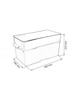 Skrzynka obudowa akumulatora Soft 350x180x210