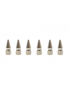 Nuts Universal spikes 6mm JDM Silver