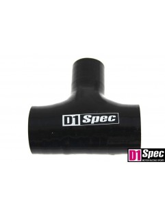 Connector T-Piece D1Spec Black 38-9mm