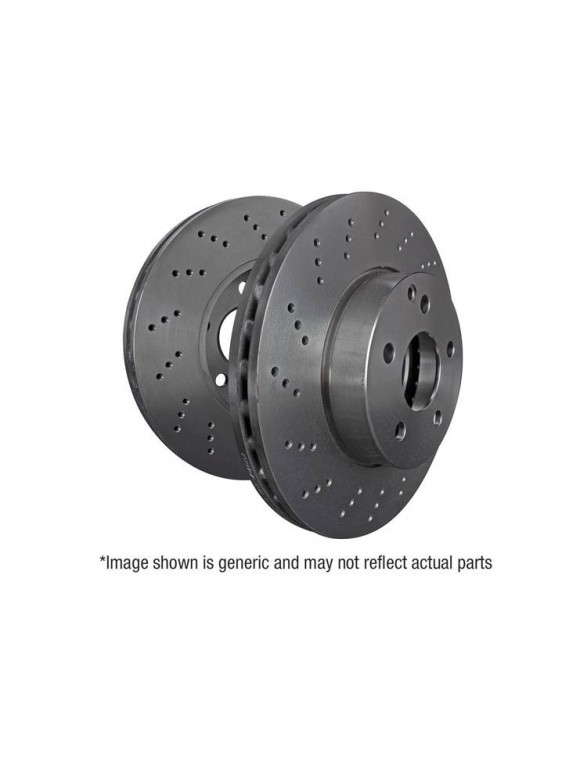 D1173D - Premium Smooth Brake Discs (Pair) EBC Brakes MERCEDES-BENZ | S-Class (W220) (S600)