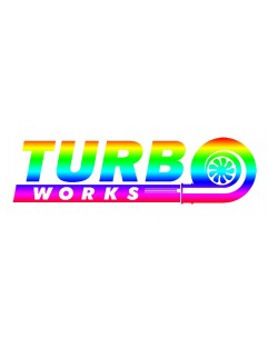 TurboWorks 15 cm HOLO klistermærke