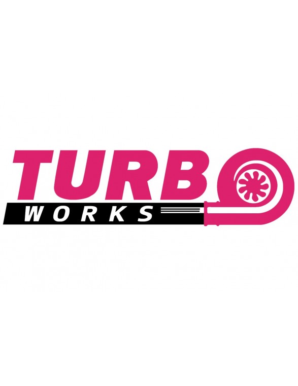 TurboWorks Violet-Black klistermärke