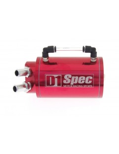 Oil catch tank 0.7L 9mm D1Spec Red