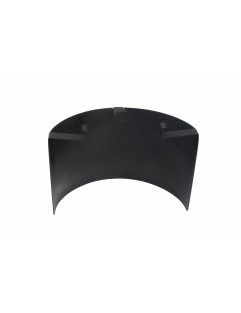 Black filter heat shield
