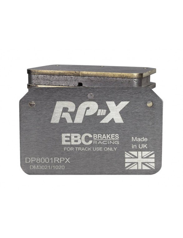 DP8002RPX - Set of racing brake pads RP-X series Racing EBC Brakes AC | Cobra | Cobra CRS | Cobra Superblower | AND