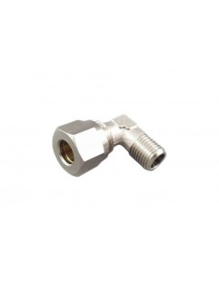 ZŁĄCZKA do MIEDZI / ALUMINIUM 10mm - 1/4" kątowa