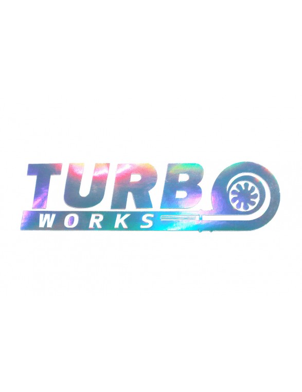 TurboWorks 15 cm HOLO klistermærke