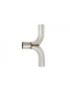 Trójnik wydechu 180st 51/60mm 304SS