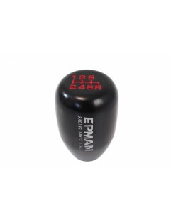 Aluminum Gear Shift Knob 6B Universal Black